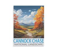 1000 Piece Jigsaw Puzzle，Cannock Chase Area of Outstanding Natural Beauty，Adults Children Paper Toy Educational Game（50x70cm）-HY67