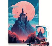 1000 Piece Jigsaw Puzzle Castle Neuschwanstein Sharp Cut Art Logic Thinking Play Chill Time Play Birthday Fun Gift (38x26cm)
