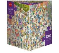 1000 Piece Jigsaw Puzzle - Cellular Zombies (Puzzle + Poster)