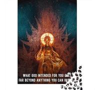1000 Piece Jigsaw Puzzle, Christ Quote to Remember 5, 70x50cm/1000pcs, for Adults, Thoughtful Gift Idea, Winter Home Activity And Time at Home