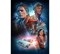 1000 Piece Jigsaw Puzzle, Classic Michael J. Fox Vintage Movie Posters for Adults, Family Educational Toys,26x38cm