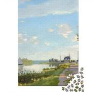 1000 Piece Jigsaw Puzzle, Claude Monet Argenteuil, 70x50cm/1000pcs