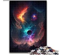 1000 Piece Jigsaw Puzzle Collapsion of Planets Jigsaw Puzzle Made of Wood, Interactive Family Game, DIY Home Decor Brain Challenge Gift 1000pcs(50x75cm)