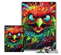 1000 Piece Jigsaw Puzzle Color Bird Impossible Jigsaw Puzzles for Adults for Home Decor, Brain Training Size 50x75cm