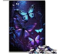 1000 Piece Jigsaw Puzzle Color Butterfly Made of Wood, Perfect Home Or Office Decor, Ideal 50x75cm DIY Art Decor