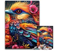 1000 Piece Jigsaw Puzzle Colorful Art Bird cardboard Jigsaw Puzzles Relax & Challenge, Colorful Home Decor Art, for Friends 26X38CM/10.23x14.96inch