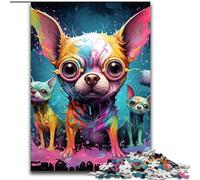 1000-Piece Jigsaw Puzzle Colorful Art Monster Puzzles for Adults size 26x38cm for Mother'S Day, Birthdays, Christmas