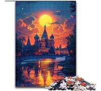 1000-Piece Jigsaw Puzzle Colorful Taj Mahal Jigsaw Puzzle Made of cardboard,for Teenagers & Teens, Ideal Birthday 1000pcs(26x38cm)