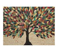 1000 Piece Jigsaw Puzzle, Colorful & Tree Wall Art, Wooden Puzzle, 1T#4