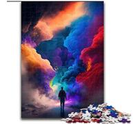 1000 Piece Jigsaw Puzzle Colourful Dreams Made of Wood, Fun Activity for at Home 50x75cm DIY Decoration Brain Challenging