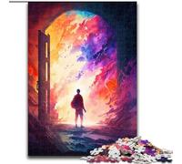 1000 Piece Jigsaw Puzzle Colourful Dreams Made of Wood, Fun Activity for at Home 50x75cm DIY Decoration Brain Challenging