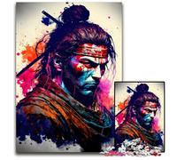 1000 Piece Jigsaw Puzzle Colourful Japanese Ninja Challenging Puzzles Brain Challenge Game for Teenagers & Family Interaction 50x75CM/19.68x29.52inch