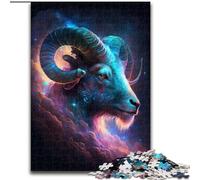 1000 Piece Jigsaw Puzzle Cosmic Aries Jigsaw Puzzles size 50x75cm Challenging DIY Brain Teaser, Perfect Family Game Or Decorative Gift