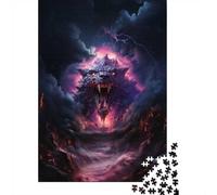 1000 Piece Jigsaw Puzzle, Cosmic Wolf Monster, 38x26cm/1000pcs