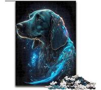 1000 Piece Jigsaw Puzzle Dachshund Dog Made of Wood, Idea, Humorous Artwork, Detailed Artwork 50x75cm An for Christmas Or Birthdays