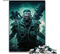 1000-Piece Jigsaw Puzzle Dead Army Zombie Soldier Jigsaw Puzzle Made of Wood, for Birthdays, Holidays, And Home Decor 1000pcs(50x75cm)