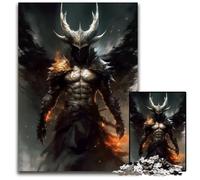 1000 Piece Jigsaw Puzzle Demon Warrior Paper Puzzles Ideal for Lover Perfect Christmas New Year Valentine's Gift 1000 PCS(38x26cm)