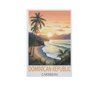 1000 Piece Jigsaw Puzzle,Dominican Republic Caribbean,Adults Children Paper Toy Educational Game(38x26cm)-FR4