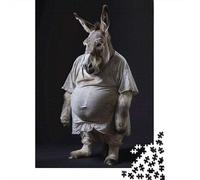 1000 Piece Jigsaw Puzzle, Donkey Fat, 52x38cm/1000pcs, for Adults, Relaxing Winter Hobby, Home Relaxation And Cosy Evenings