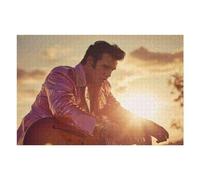 1000 Piece Jigsaw Puzzle Elvis Presley Suitable for Adults And Children, 1000 PCS-38 * 26cm
