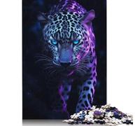 1000 Piece Jigsaw Puzzle Epic Cheetah Jigsaws Puzzles Paper Puzzle Assembly Toy Family Interactive Game 1000pcs (75x50cm)