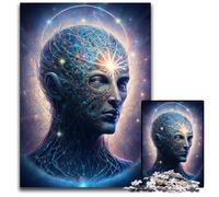 1000-Piece Jigsaw Puzzle Esoteric Zen Universe cardboard Jigsaw Puzzles for Adults Ideal for Family Fun, Relaxation 26X38CM/10.23x14.96inch