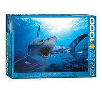 1000-piece jigsaw puzzle Eurographics Hungry Shark 6000-0299from JP