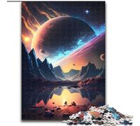 1000 Piece Jigsaw Puzzle Extraterrestrial Oasis Challenging Puzzles Perfect for Family Gatherings, Birthdays, Holidays size 50x75cm