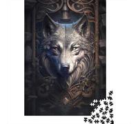1000 Piece Jigsaw Puzzle, Fable Wolf, 38x26cm/1000pcs, for Adults, Indoor Puzzle Activity, Weekend Downtime And Time at Home