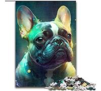1000 Piece Jigsaw Puzzle Fantasy Bulldog Jigsaw Puzzles size 26x38cm Interactive Family Game, DIY Home Decor Brain Challenge Gift