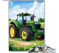 1000 Piece Jigsaw Puzzle Farm Implement Tractor 1000-Piece Jigsaw Puzzle Challenging & Entertaining, Family Activity (Size 26x38cm)