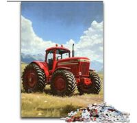1000-Piece Jigsaw Puzzle Farm Implement Tractor Puzzle 1000 Pieces Jigsaw Challenging Brain Teaser, Family Game Night (Size 50x75cm)
