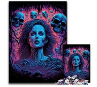 1000 Piece Jigsaw Puzzle Fear of The Unknown Challenging Puzzles Brain Challenge Game for Teenagers & Family Interaction 50x75CM/19.68x29.52inch