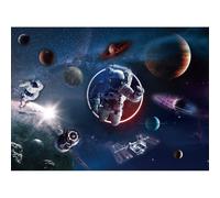 1000-Piece Jigsaw Puzzle Featuring Lovely Animals Cosmic Space Themes Large Piece Design for Easy Assembly A Relaxing Hobby Unique Wall Decor (69 * 51cm)