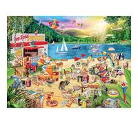 1000-Piece Jigsaw Puzzle Featuring Lovely Animals Cosmic Space Themes Large Piece Design for Easy Assembly A Relaxing Hobby Unique Wall Decor (69 * 51cm)
