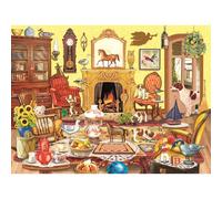 1000-Piece Jigsaw Puzzle Featuring Lovely Animals Cosmic Space Themes Large Piece Design for Easy Assembly A Relaxing Hobby Unique Wall Decor (69 * 51cm)