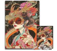1000 Piece Jigsaw Puzzle Fierce Allies Impossible Jigsaw Puzzles for Adults Educational Brain Teaser Artistic Home Office Decor 14 Age 1000 PCS(38x26cm)