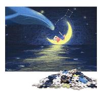 1000 Piece Jigsaw Puzzle First Touch Square Puzzles for Adults, Paperboard Puzzles Unique Challenge Games 38x26cm/1000pcs