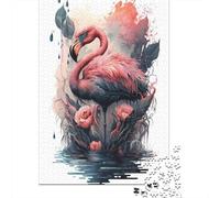 1000 Piece Jigsaw Puzzle, Flamingo Mythic Creatures, 70x50cm/1000pcs, for Adults, Idea, Family Activity And Quiet Winter Weekends