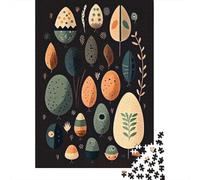 1000 Piece Jigsaw Puzzle for Adults, 38x26cm/1000pcs, Colorful Easter Joy, Family Activity, Time Around The Table And Weekend Downtime