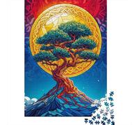 1000 Piece Jigsaw Puzzle for Adults, 38x26cm/1000pcs, Eternal Bonsai, Shared Puzzle Activity, Time Around The Table And Time Together