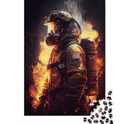 1000 Piece Jigsaw Puzzle for Adults, 38x26cm/1000pcs, Firefighter Firefighters, Relaxing Winter Hobby, Weekend Downtime And Cosy Evenings