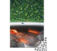 1000 Piece Jigsaw Puzzle for Adults, 38x26cm/1000pcs, Global Warming, Indoor Family Activity, Weekend Leisure And Couples And Families