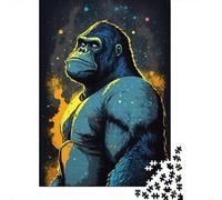 1000 Piece Jigsaw Puzzle for Adults, 38x26cm/1000pcs, Gorilla Visionary, Shared Puzzle Activity, Quiet Home Time And Friends And Family