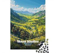 1000 Piece Jigsaw Puzzle for Adults, 38x26cm/1000pcs, Mount Khuiten, Mongolia, Thoughtful Gift Idea, Winter Home Activity And Time at Home