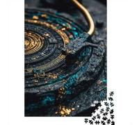 1000 Piece Jigsaw Puzzle for Adults, 52x38cm/1000pcs, Ancient Stone Record Player Turntable, Screen-Free Activity And Cosy Winter Evenings