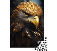 1000 Piece Jigsaw Puzzle for Adults, 52x38cm/1000pcs, Awesome Bald Eagle America, Screen-Free Activity And Holiday Downtime