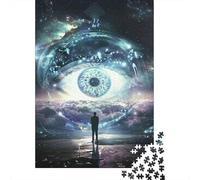 1000 Piece Jigsaw Puzzle for Adults, 52x38cm/1000pcs, Explore The Universe with Our Cosmic Eye Glasses!, Screen-Free Family Time, Quiet Home Time And Couples And Families