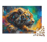 1000 Piece Jigsaw Puzzle for Adults, 52x38cm/1000pcs, Neon Apex, Shared Puzzle Activity, Quiet Home Time And Friends And Family