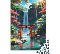 1000 Piece Jigsaw Puzzle for Adults, 70x50cm/1000pcs, Beautiful Tori Gate Japan, Gift for Puzzle Lovers, Screen-Free Leisure And Quiet Weekends
